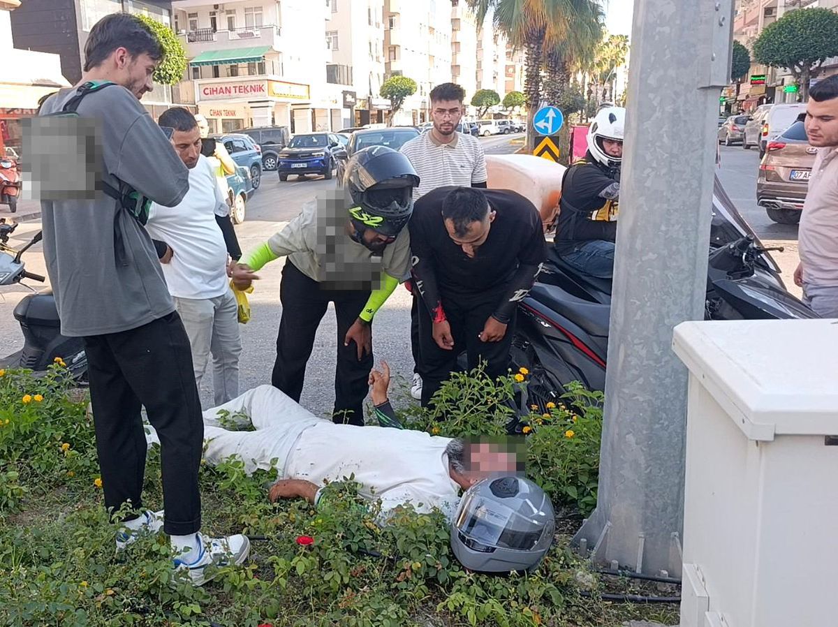 Manavgat'ta Peş Peşe İki Motosiklet Kazası