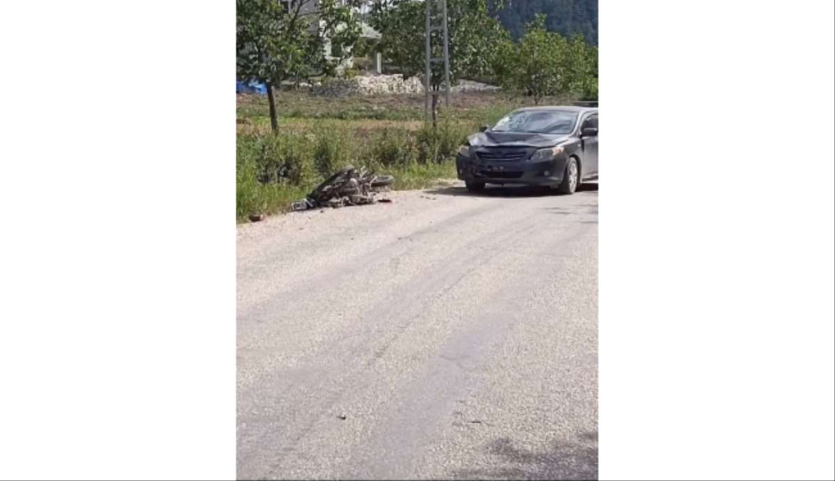 Yayladağı'nda trafik kazası: 2 yaralı