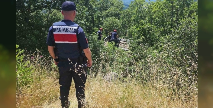 Dikkatsizlik ormana uçurdu: Bilecik'te bir kişi yaralandı