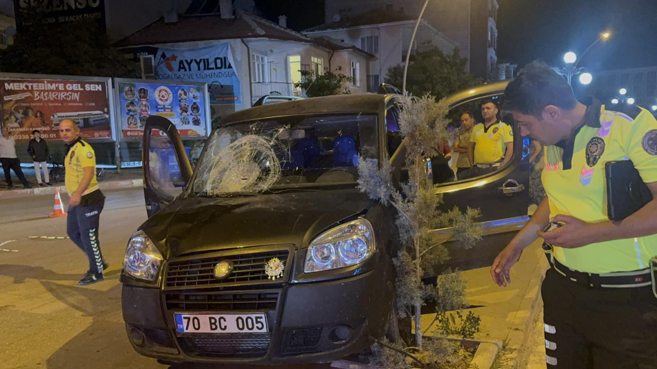 Karaman'da trafik kazası can aldı