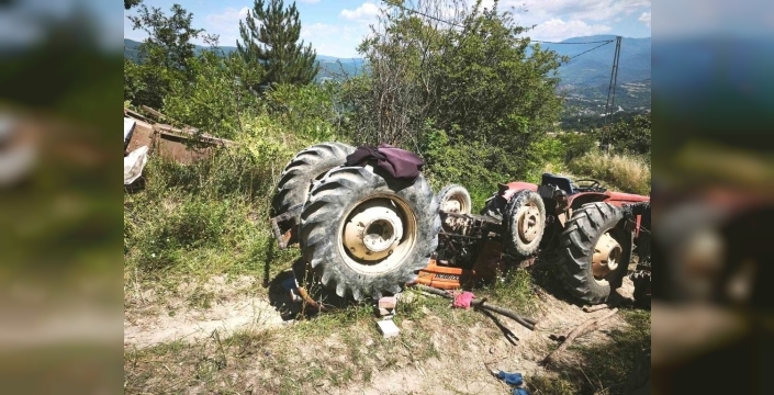 Traktör faciası: Sürücü yaşamını yitirdi