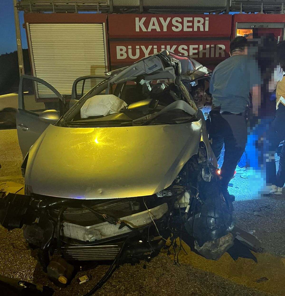 Kayseri'de Trafik Kazası: 1 Ölü, 6 Yaralı