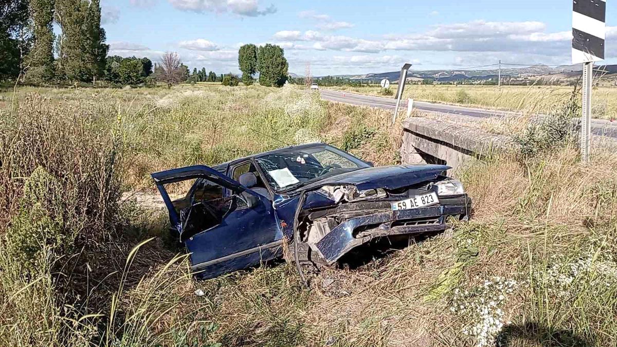 Tokat'ta Trafik Kazası: 1 Ölü, 1 Yaralı