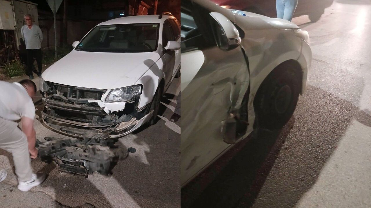 Afşin’de Trafik Kazası: İki Araç Çarpıştı