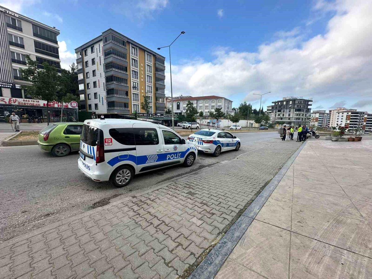 Samsun'da Motosiklet Kazası: Sürücü Yaralandı