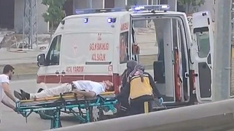 Samsun’da motosiklet kazası: Bir kişi yaralandı