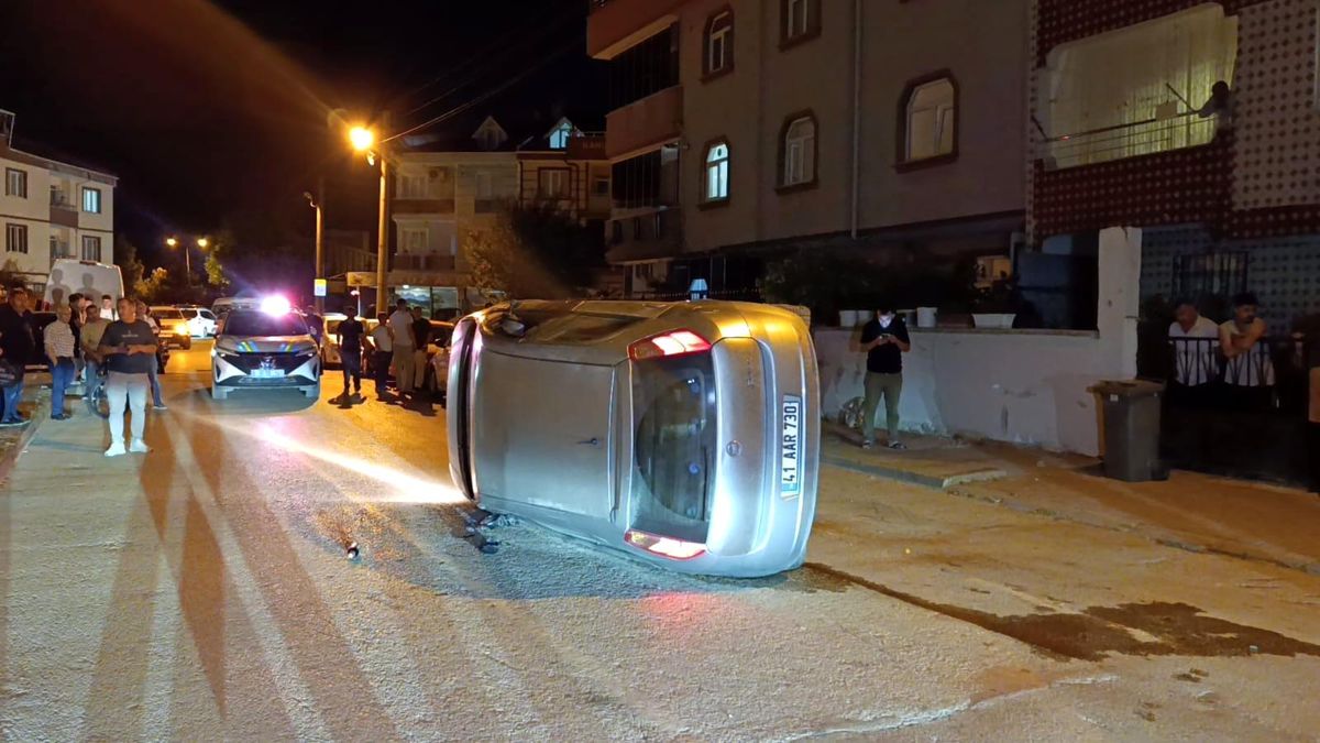 İnegöl'de Trafik Kazası: Sürücü Kaçtı