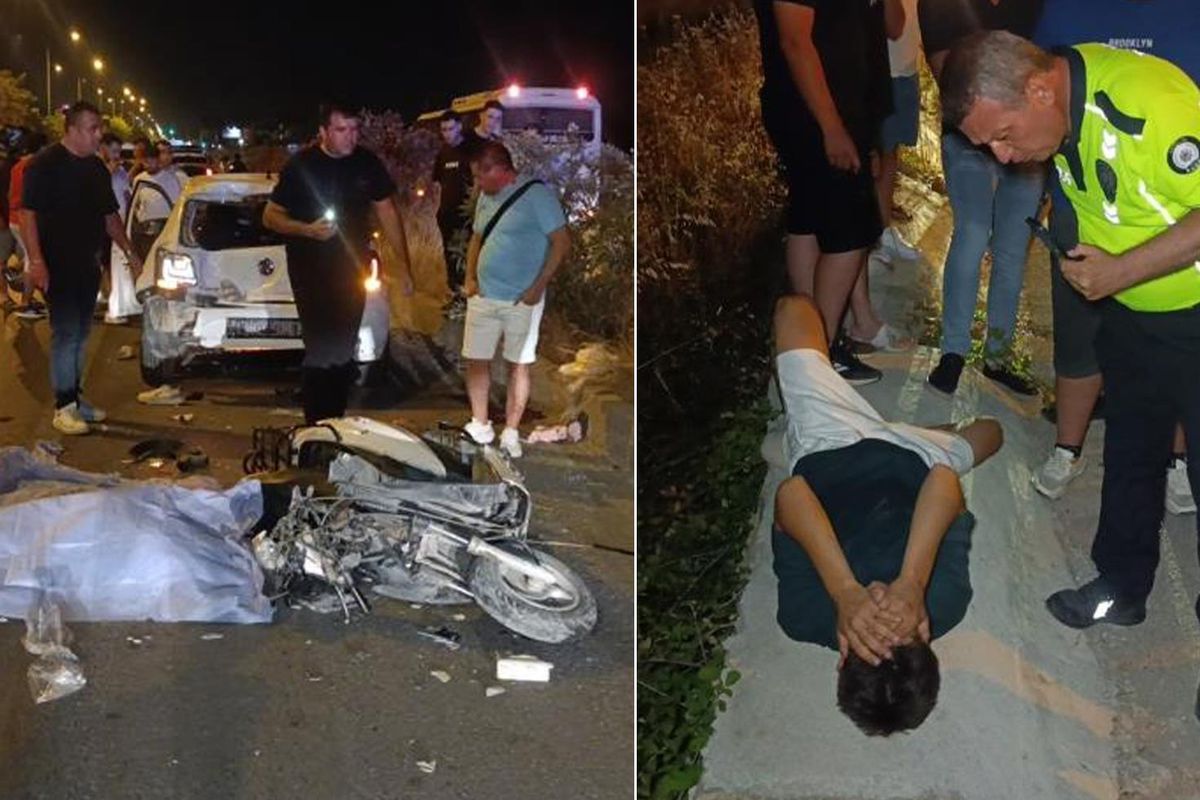Manavgat'ta Feci Kaza: Motosiklet Sürücüsü Hayatını Kaybetti