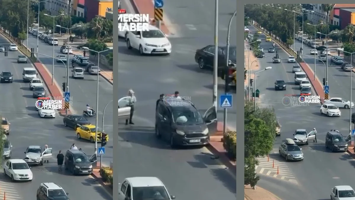 Forum Yaşam Hastanesi Önünde Trafik Kazası!