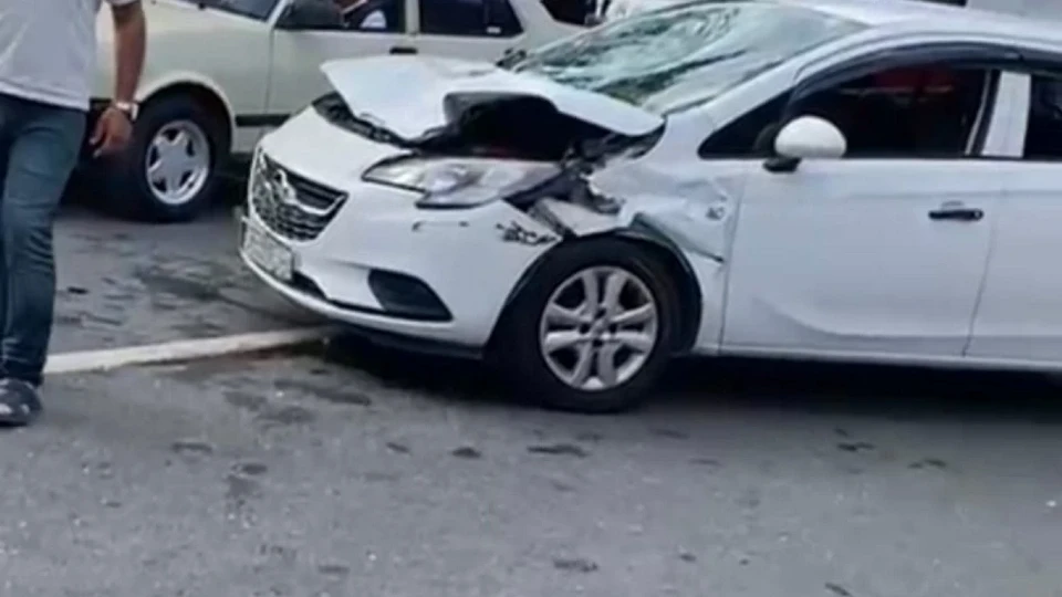 Zonguldak'ta feci kaza! Otomobil baba ile üç yaşındaki oğluna çarptı
