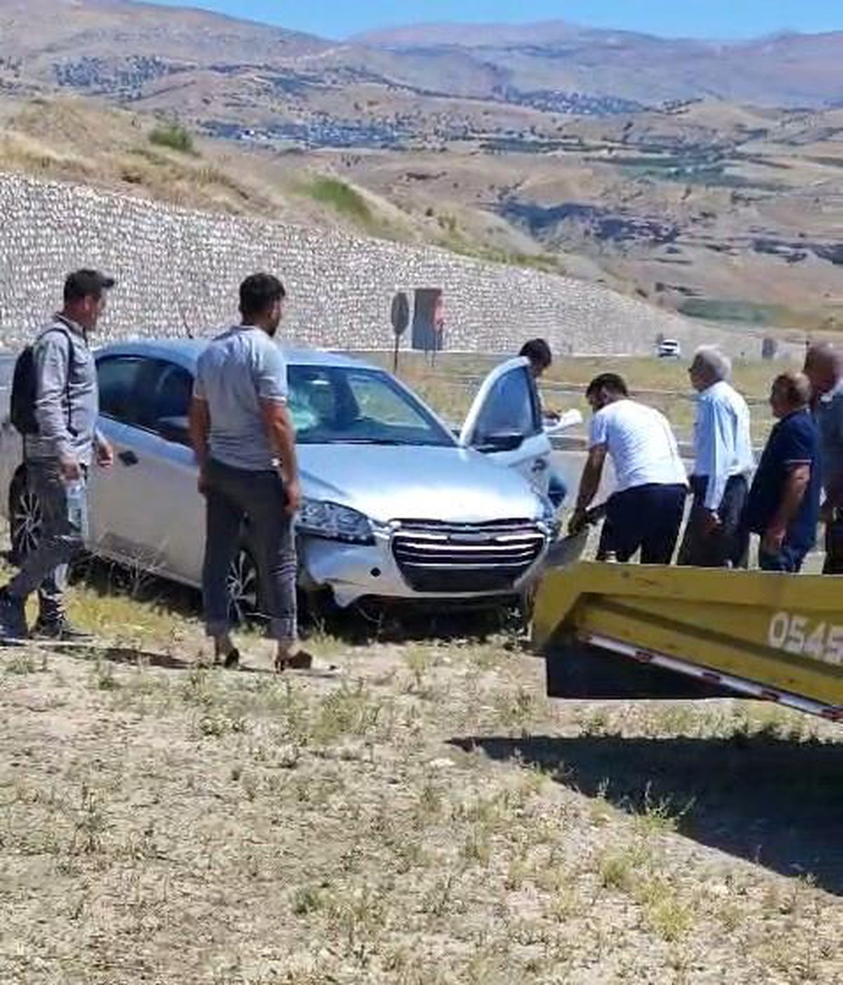 Kahta'da Trafik Kazası: Bir Yaralı