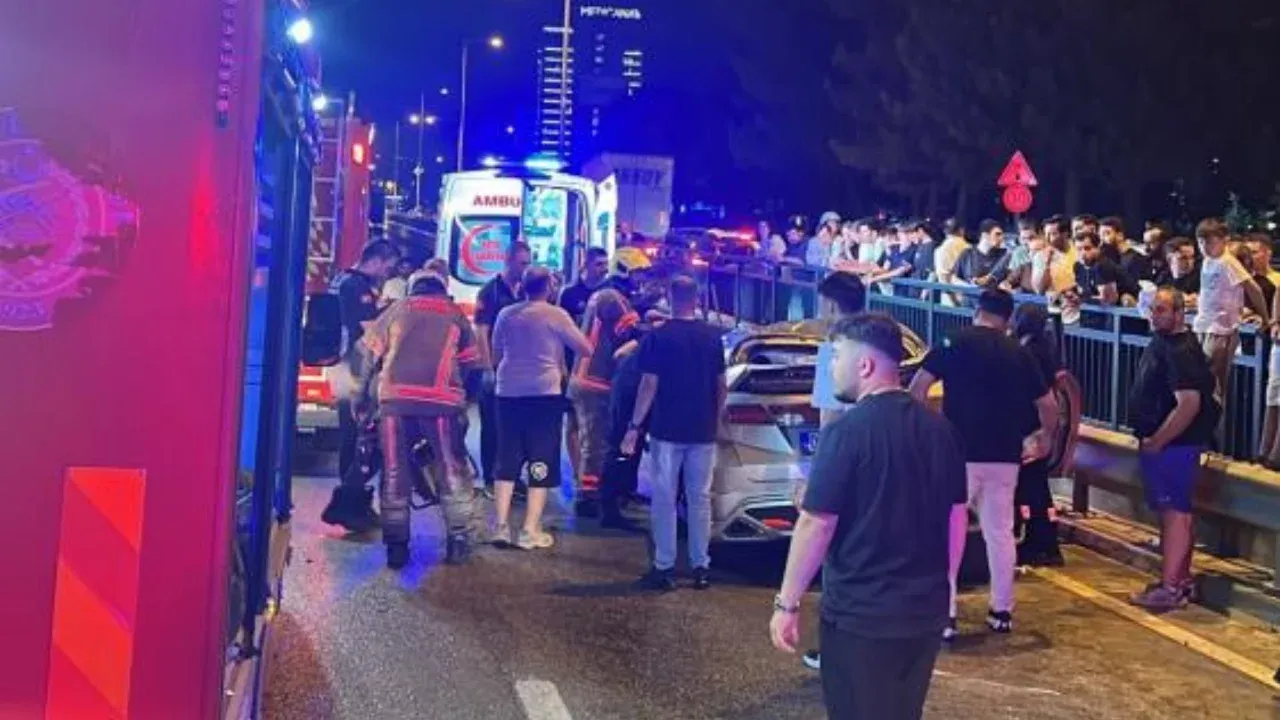 Bursa’da ölümden döndü! Kontrolden çıkan araç defalarca takla attı