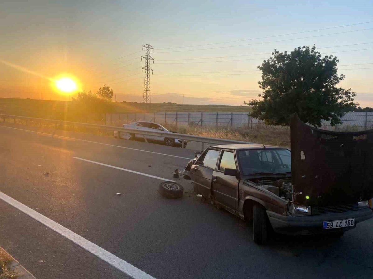 Edirne'de Trafik Kazası: Bir Yaralı