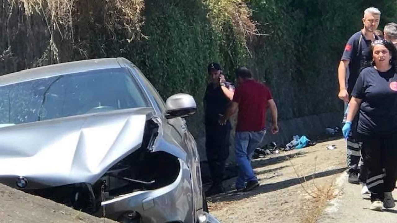 Karadeniz Sahil Yolu'nda acı kaza! 79 yaşındaki motosiklet sürücüsü hayatını kaybetti