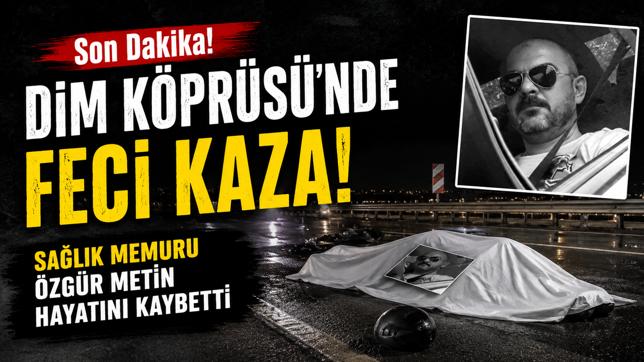 Alanya da Görev Arkadaşlarını Yasa Boğdu:Sağlık çalışanı trafik Kazasında Yaşamını Yitirdi