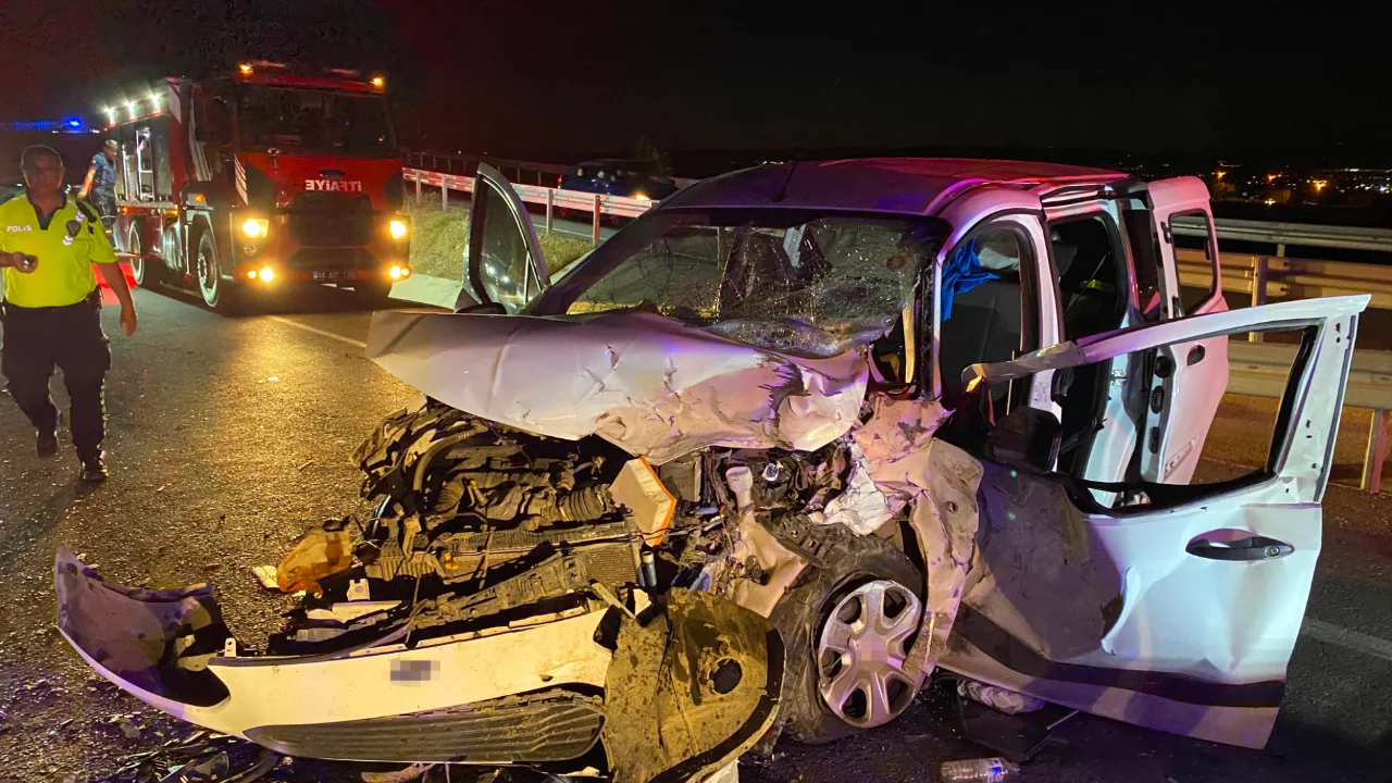 Malatya'da kuzey çevre yolu'nda korkutan kaza! 5 kişi hastanelik oldu