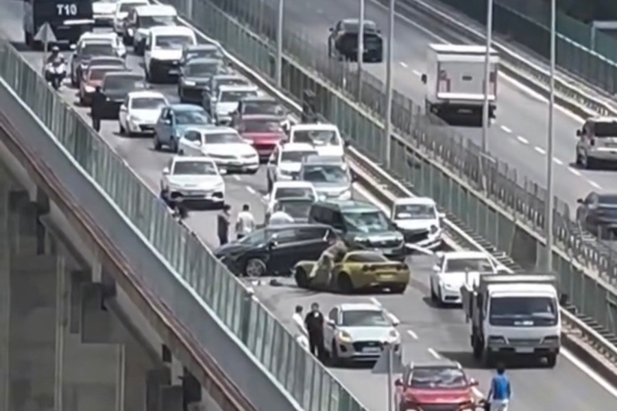 Beykoz Riva Yolu’nda zincirleme trafik kazası