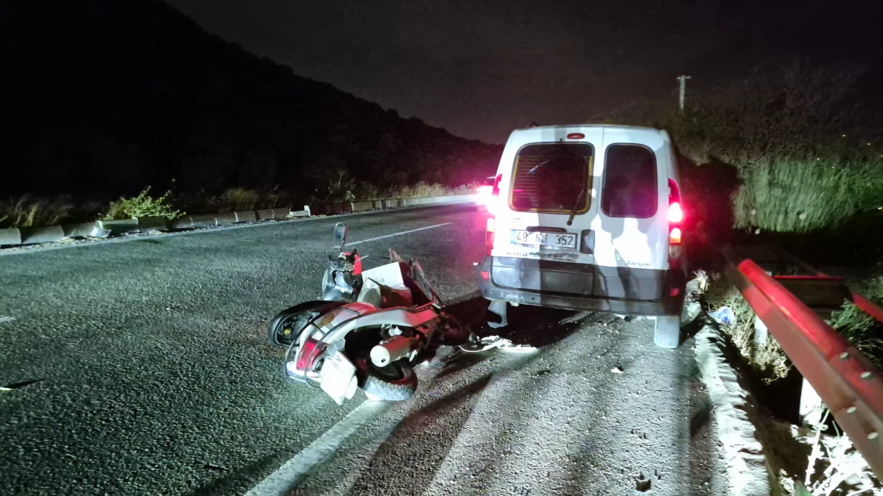 Bodrum'da motosiklet kazası acı bitti! Saatler sonra hayatını kaybetti