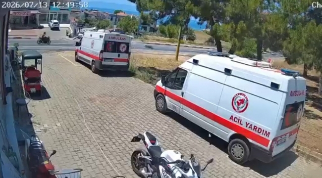 İzmir'de ölümlü kaza anı kamerada