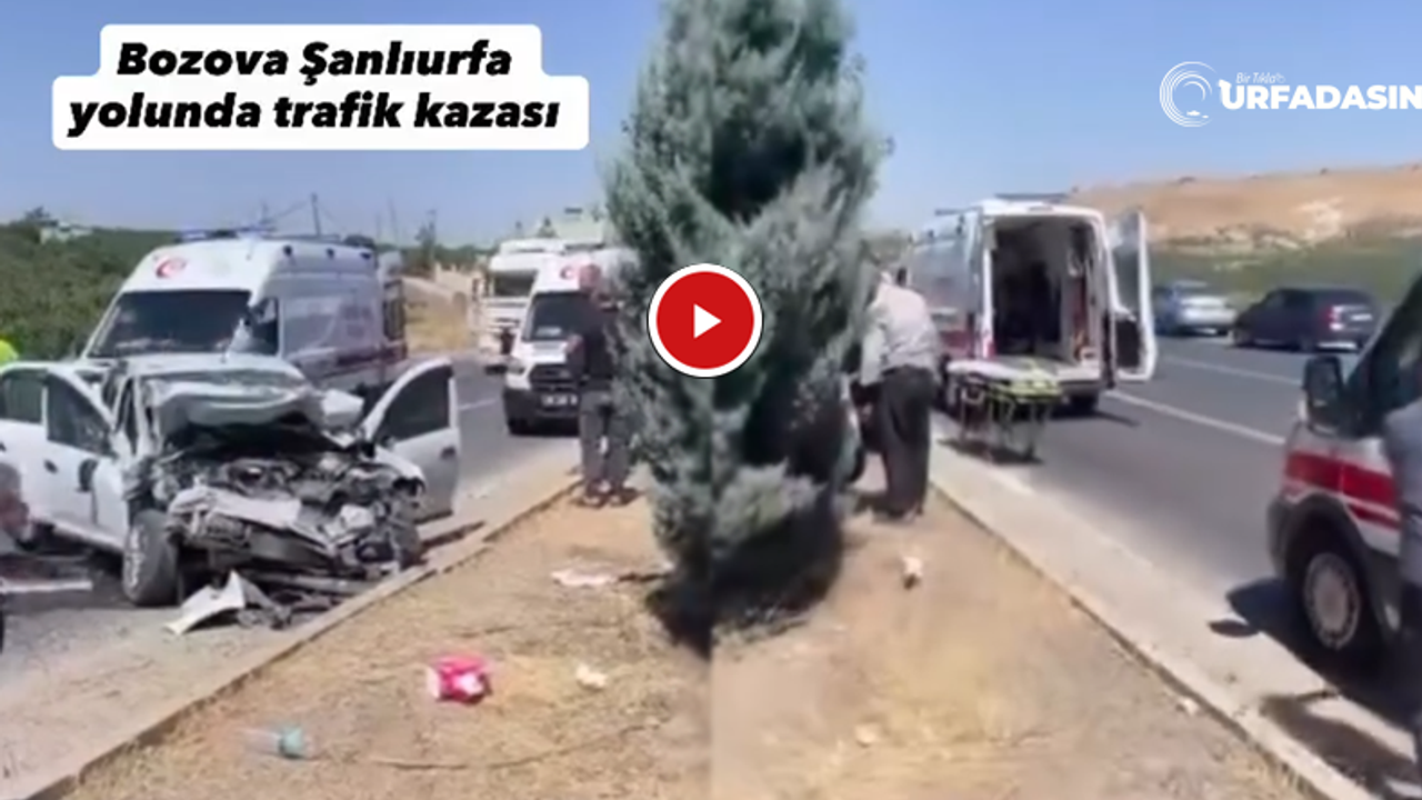 Şanlıurfa Bozova'da Trafik Kazası: Çok Sayıda Yaralı Var
