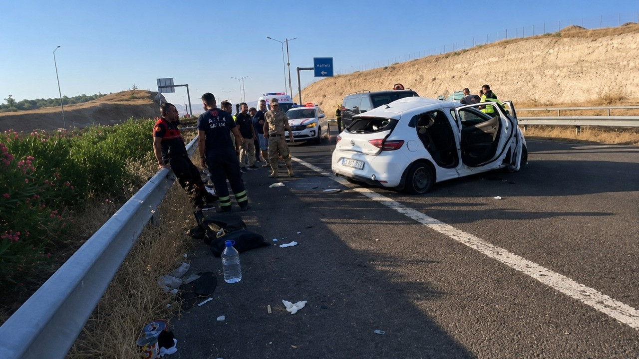 Şanlıurfa'da feci kaza: 3 ölü, 7 yaralı