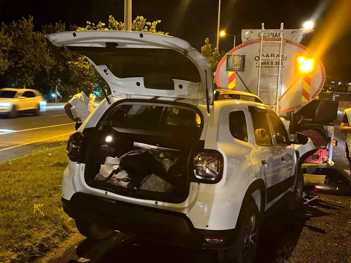 Diyarbakır'da sulama aracına arkadan çarpma: 3 yaralı