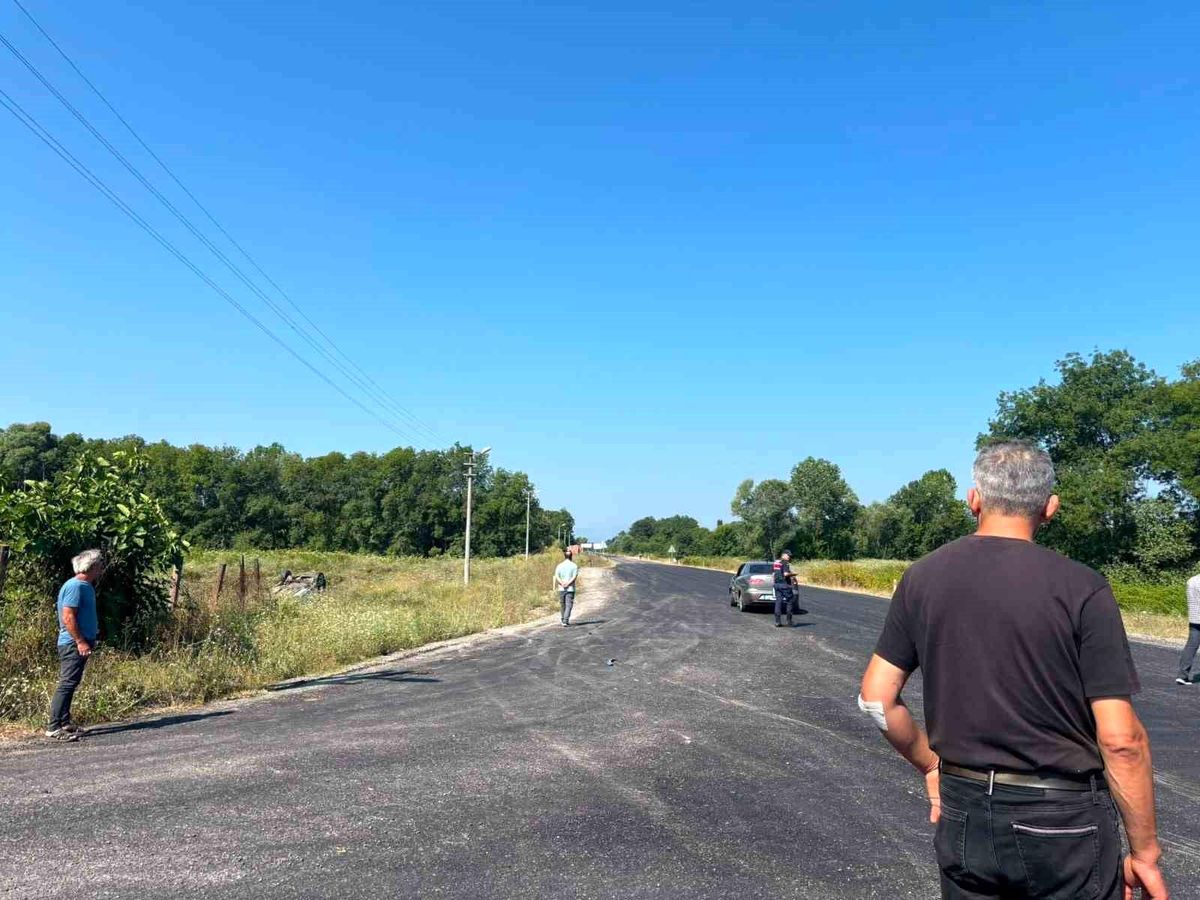 Zonguldak'ta Kavşak Kazası: 1 Yaralı