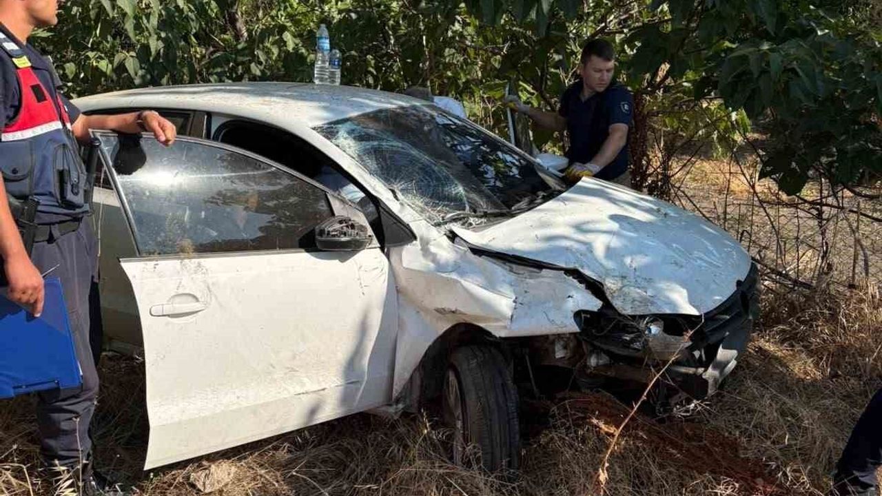 Gönen'de trafik kazası: 1 yaralı