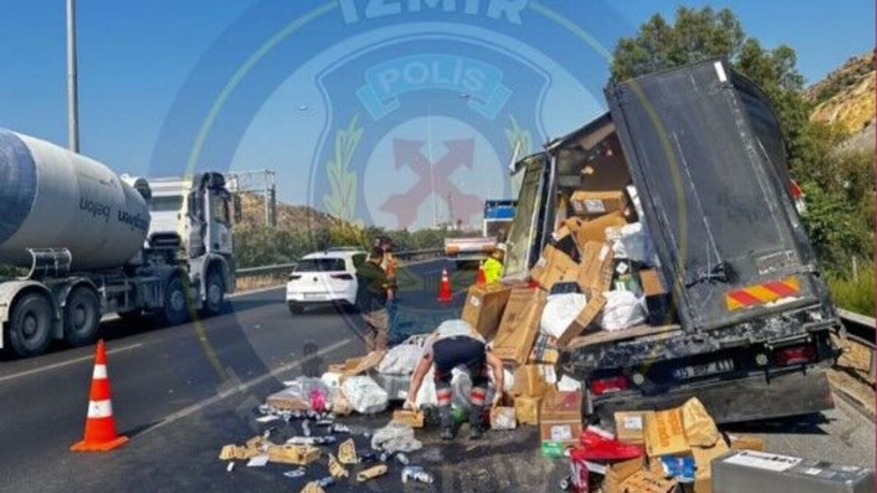 Bayraklı Tünelleri çıkışında trafik kazası: O güzergah için uyarı verildi
