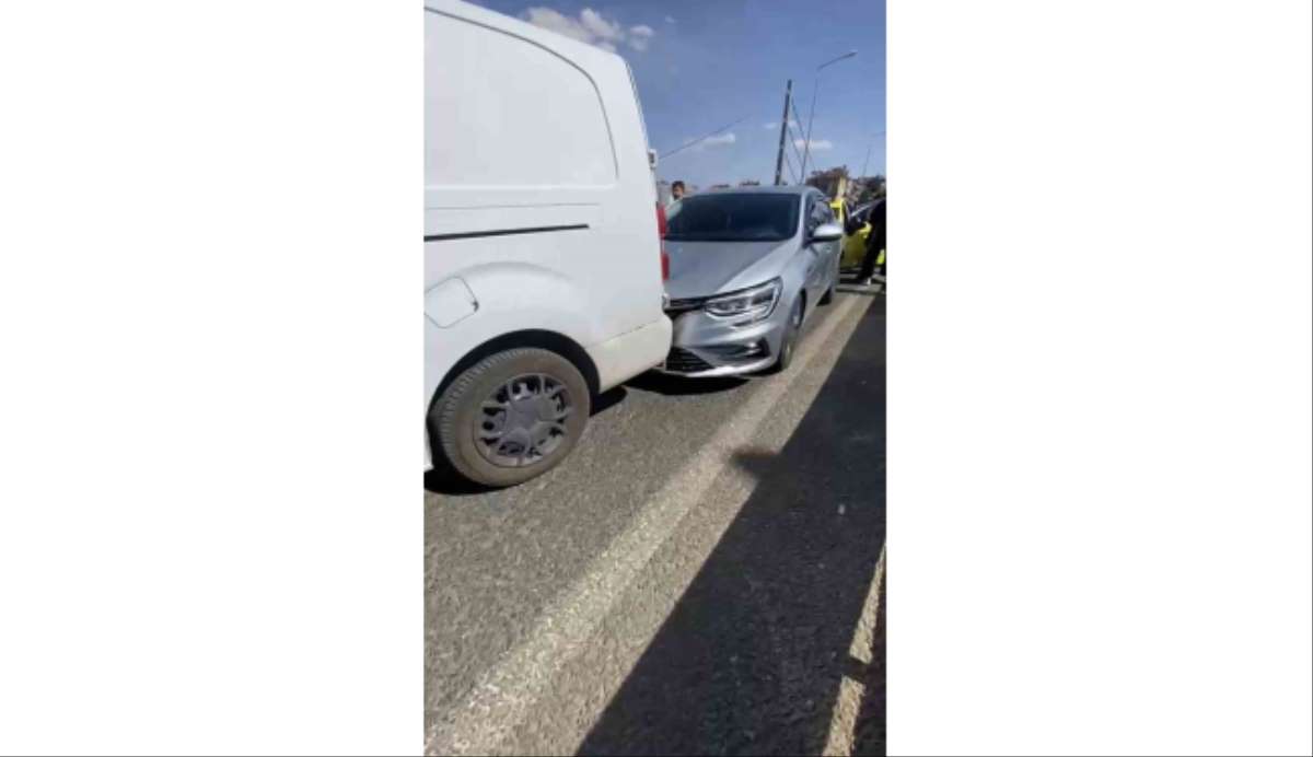 Bingöl'de 4 araçlı zincirleme kaza