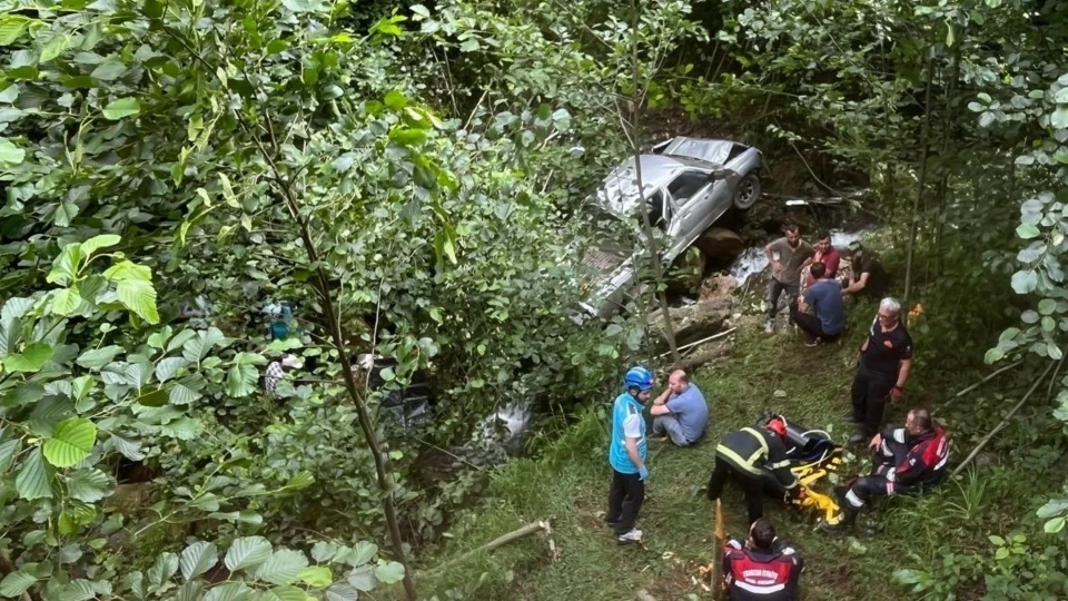 Trabzon Sürmene'de kamyonet kazası: 1 ölü, 5 yaralı | Yerel Haberler