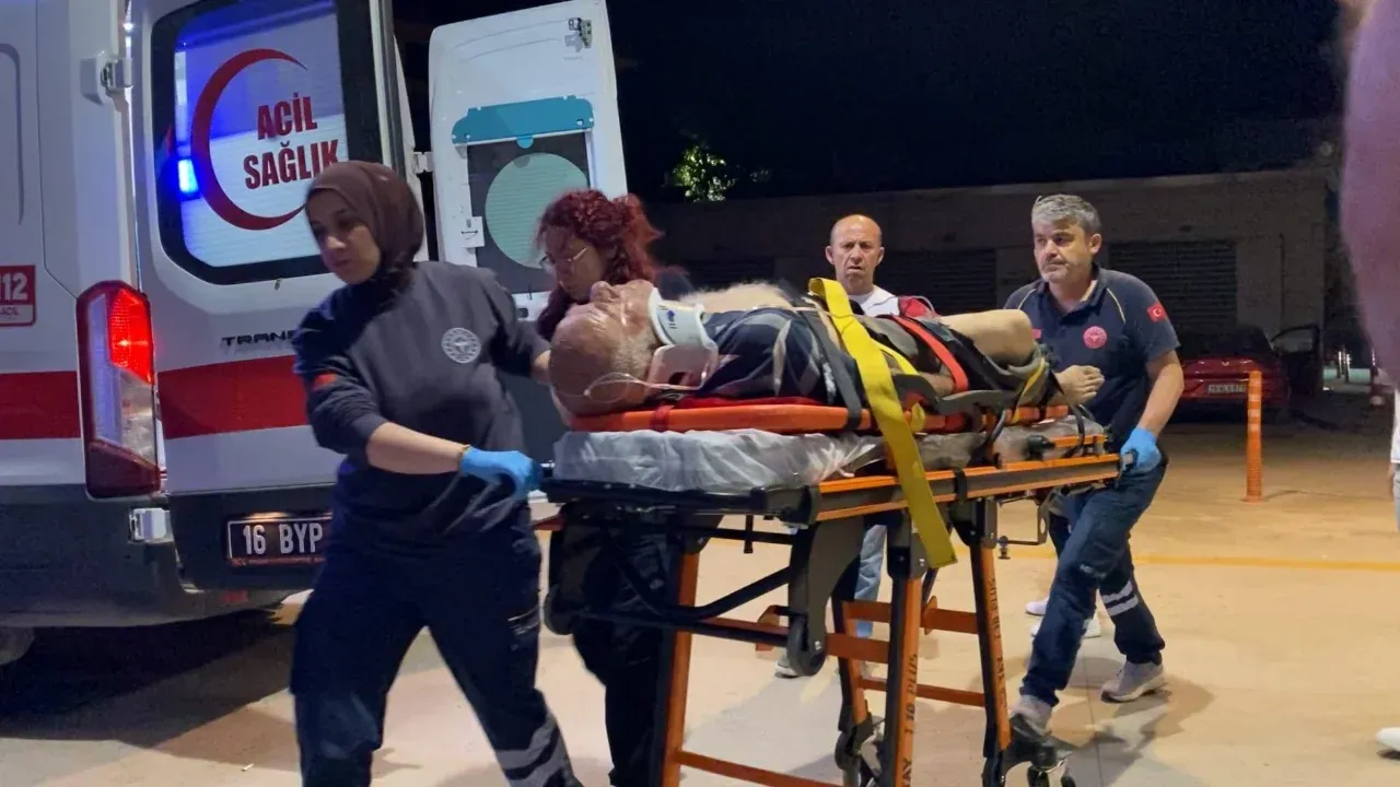 Bursa'da arazi yolunda talihsiz kaza! Sürücü ağır yaralandı