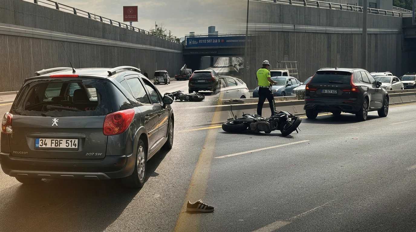 Ankara'da trafik kazası. Mustafa Tuna Alt Geçidi nerde? | Afet & Kaza Haberleri