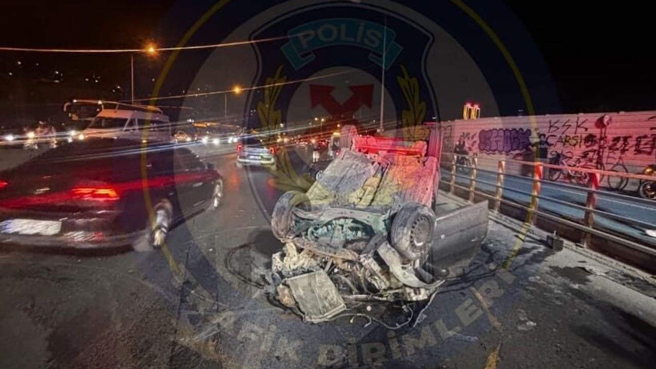Turan Köprü’de kaza: Yetkililerden 'trafiğe dikkat' uyası