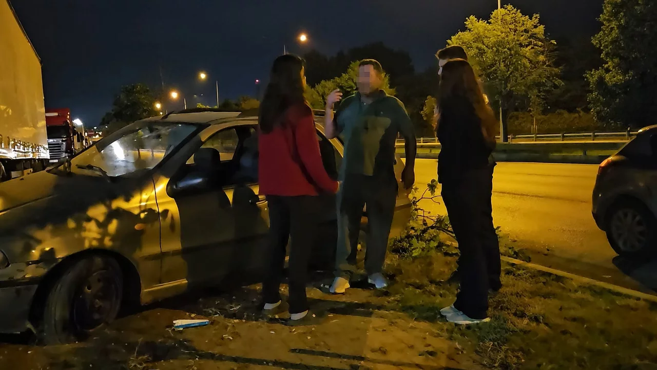 Bursa'da pes dedirten kaza! Sürücü kaçtı, suç düellosu başladı