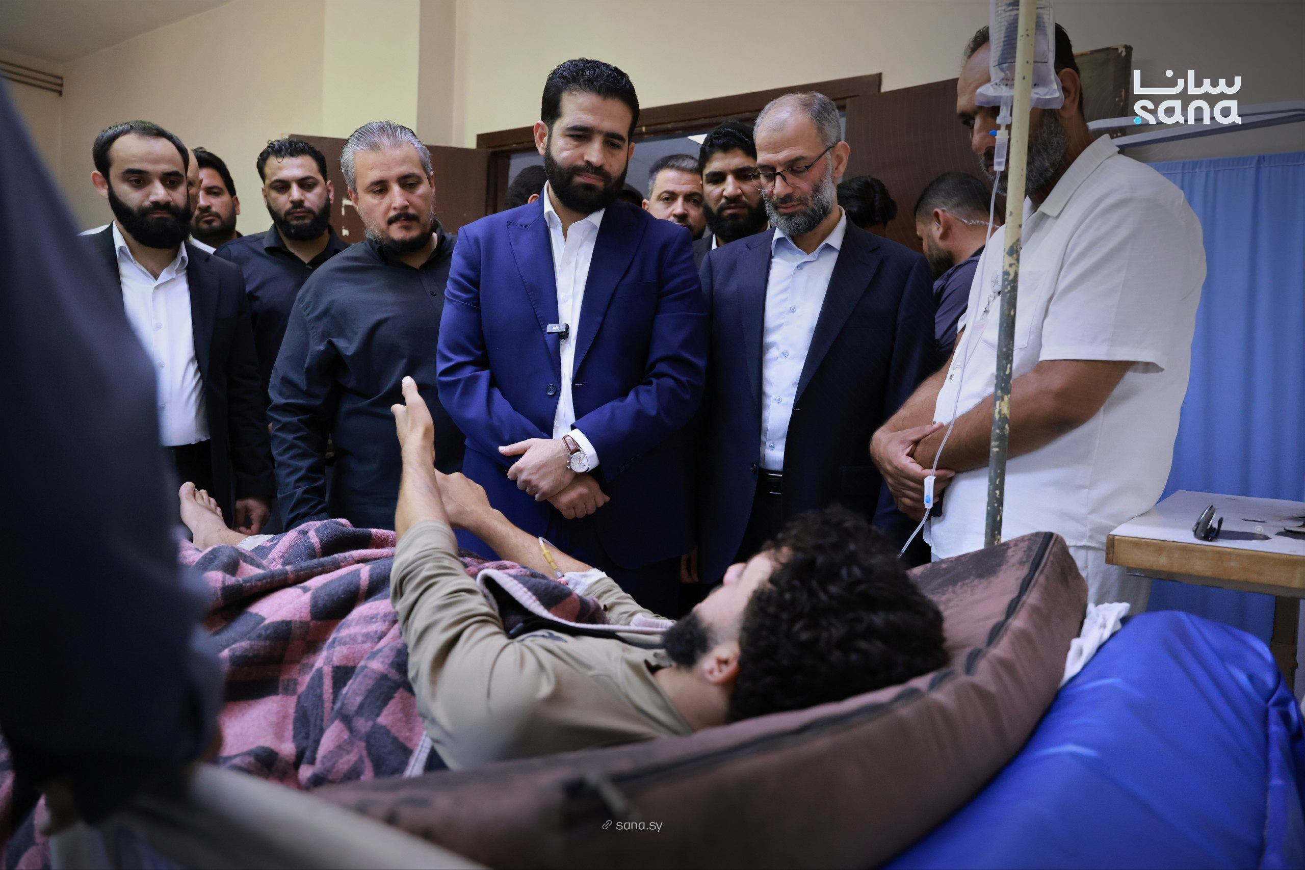 İçişleri Bakanı ve Cumhurbaşkanlığı Danışmanı Trafik Kazası Yaralılarını Ziyaret Etti