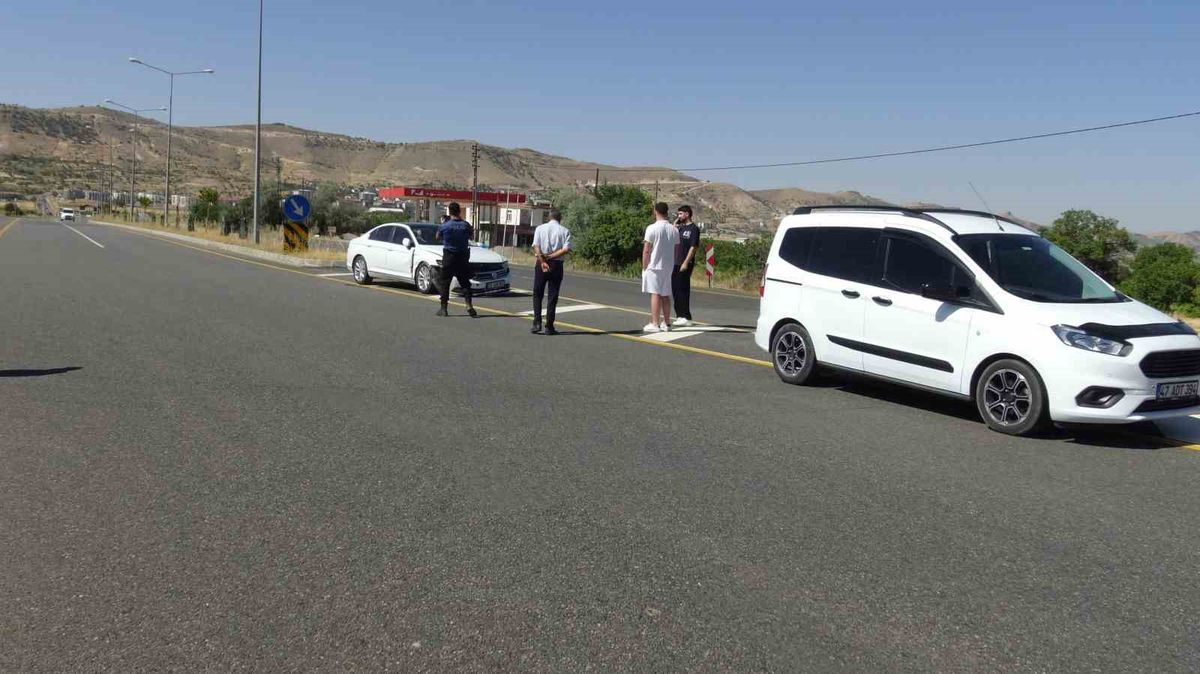 Gercüş'te Trafik Kazası: Yaralı Yok